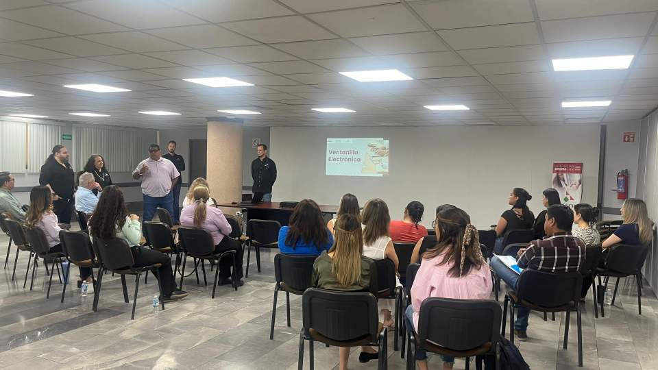 Primera sesión de capacitación 2025 ventanilla electrónica